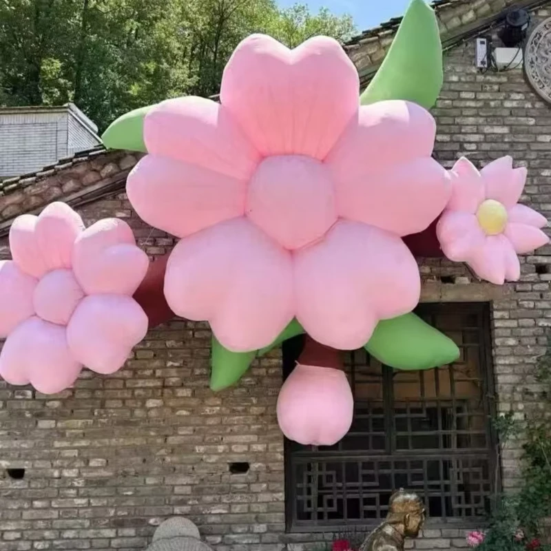 Dekorative Aufblasbare Kirschblüte für Themenveranstaltungen Hintergrunddekoration