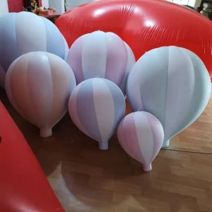Decorative Purple Inflatable Balloon Hot Air Balloon Decorations for Baby Shower