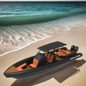 Делюкс надувная яхта 860, алюминиевый RIB, Hypalon PVC Orca Sport 860