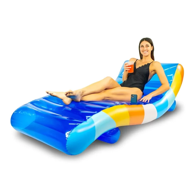 Flotador Inflable Deluxe Chaise Lounger