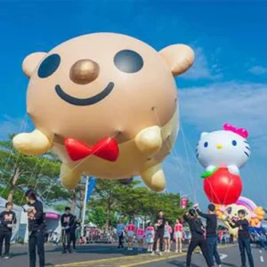 Iklan Inflatable Desain Balon Helium Raksasa untuk Parade, Balon Helium Kustom untuk Rally