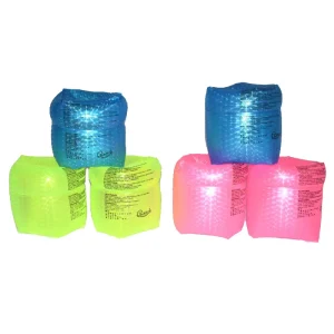 Design Inflatable Neon Arm Sleeve Swimming Arm Float Neon