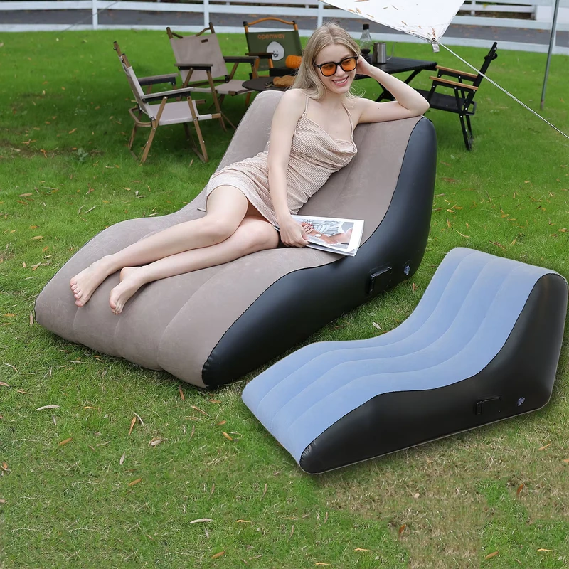Sofa Bơm Hơi Chống Nước Thiết Kế Để Tiệc Bể Bơi, Sofa Bơm Hơi Hiện Đại Cho Phòng Khách