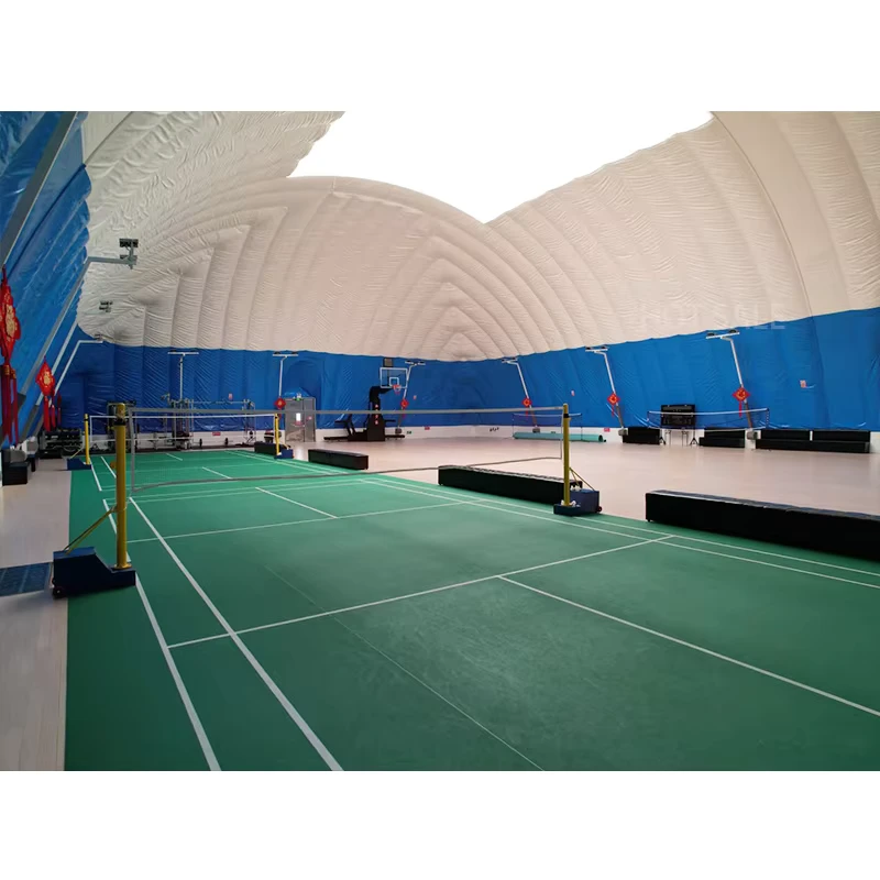 Abnehmbares bewegliches Luftdome-Zelt Luftunterstützte Gebäude Aufblasbare Sportdome für verschiedene Sportstadien