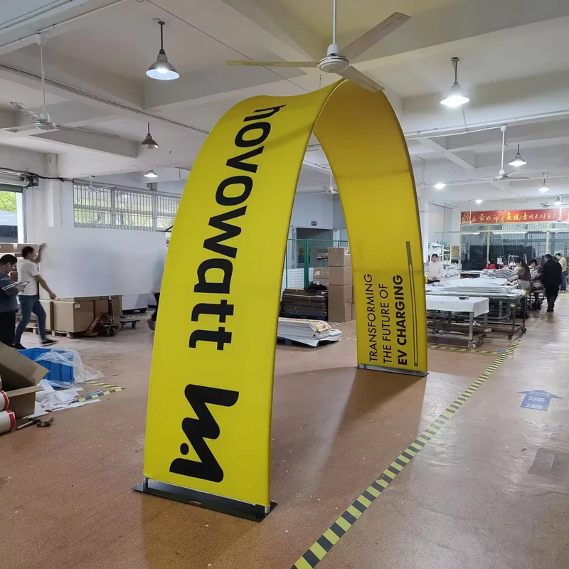 Digital Printing Custom Size Logo Arch Race Gate Banner