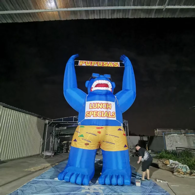 Digital Printing PVC Oxford Cloth Inflatable Advertising Toy Holiday Decoration Cartoon Model for Effective Outdoor Ads