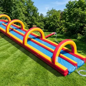 Dino Inflatable Belly Water Slide Wet Inflatable Slip Slide Bounce Castles Rental Outdoor Jumper Sale