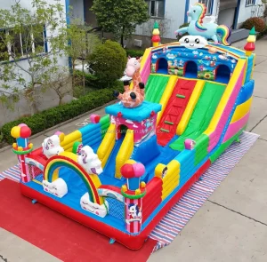 Direct Factory Sale 5*10m Commercial Grade Inflatable Bounce Castle for Business Rental Outdoor Inflatable Trampoline Play