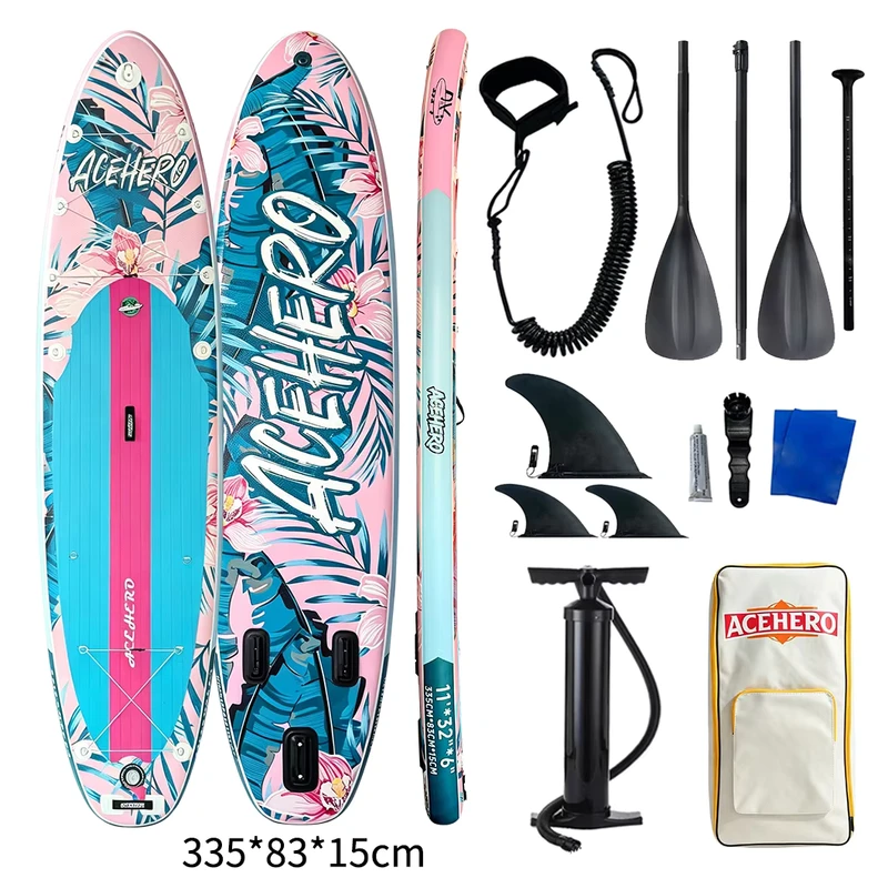 Produto Direto da Fábrica - Prancha de Paddle Inflável SUP ISUP de 11'*33''*6'' para Surf e Pesca