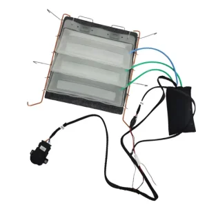 Direct Sale 4 Way Pneumatic TPU Inflatable Air Bladder Auto Seat Pressure Massage System with PVC Lumbar Support Car Accessories