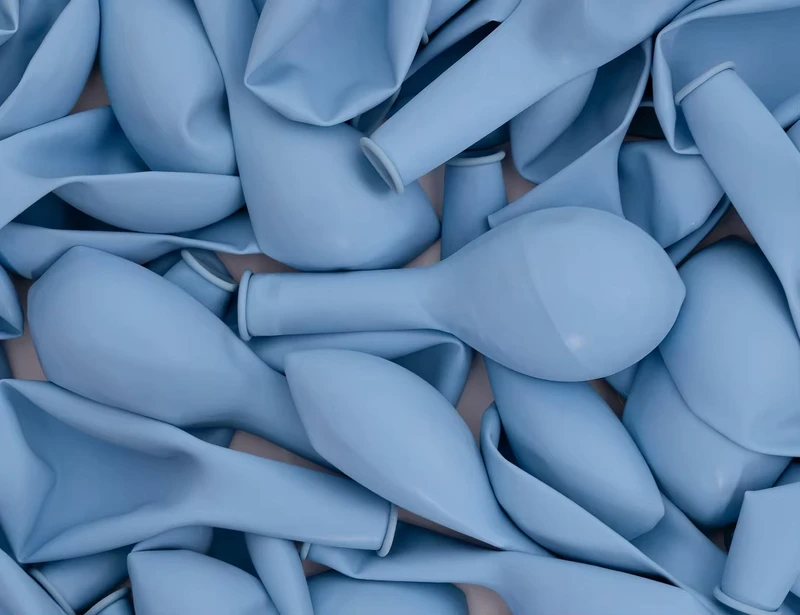 Venda Direta de Decoração de Festa de Páscoa Inflável, Material de Látex Aprovado EN 71, Balão de Hélio