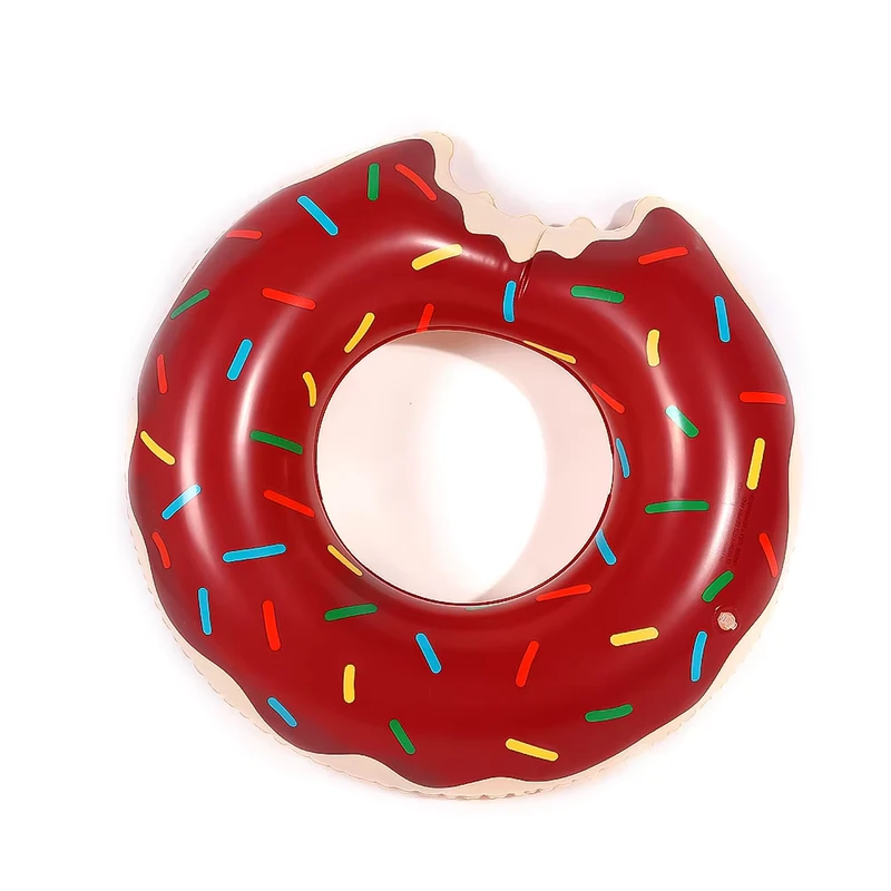 Donut Design Schwimmring PVC Aufblasbarer Kinder Schwimmring