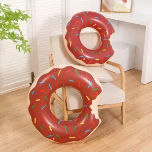 Donut Pool Float Donut Tube Ring for Beach Pool