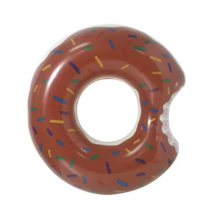 Donut shaped Swimming Ring Girly Pink Float For Kids And Adults Cute Water Toy Thickened Anti Roll Design China