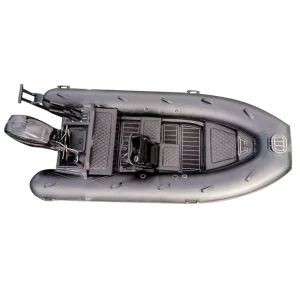 Barco inflable RIB 360 de casco de aluminio doble V, Hypalon