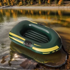 Double Green Inflatable Kayak Suitable for PVC Material Parties