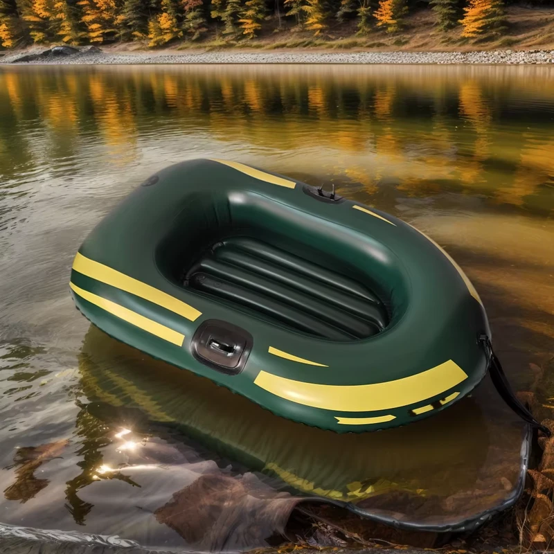 Double Green Inflatable Kayak Suitable for PVC Material Parties