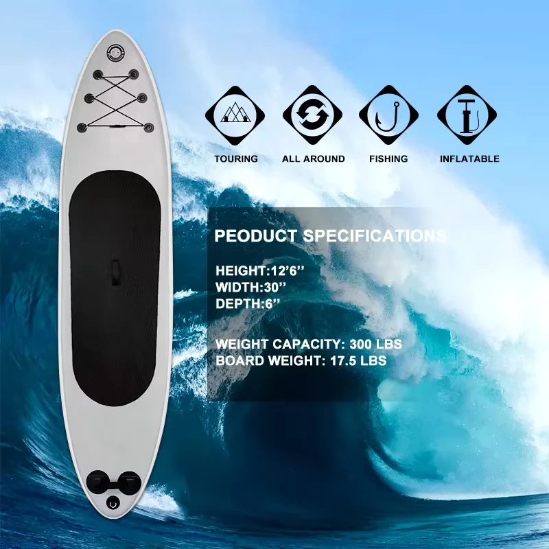 Double Layer Inflatable SUP Board OEM ODM Stand Up Paddle Board with SUP Accessories