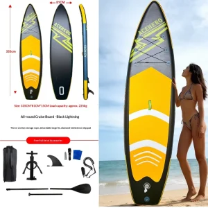 Double Layer Inflatable Stand up Paddle Board Stable All Rounder for Lake Ocean River Custom Design Factory Direct Sale