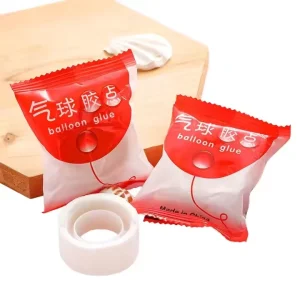 풍선 장식용 양면 접착 테이프, 파티 장식용 풍선 액세서리, 풍선 접착 점