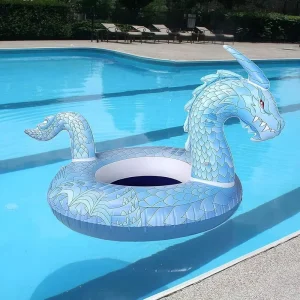 Drachenförmiger Pool-Float für Poolpartys, Strände, Urlaube und Spiele