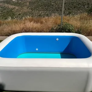 Drop Stitch Factory Inflatable Swimming Pool Rectangle Large Portable Outdoor Swimming Pool for Adults Kids Family Water Fun