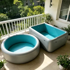 Drop Stitch Inflatable Pool DWF Inflatable Swimming Pool Customized Portable Piscine Gonflable Drop Stitch Wind Resistant