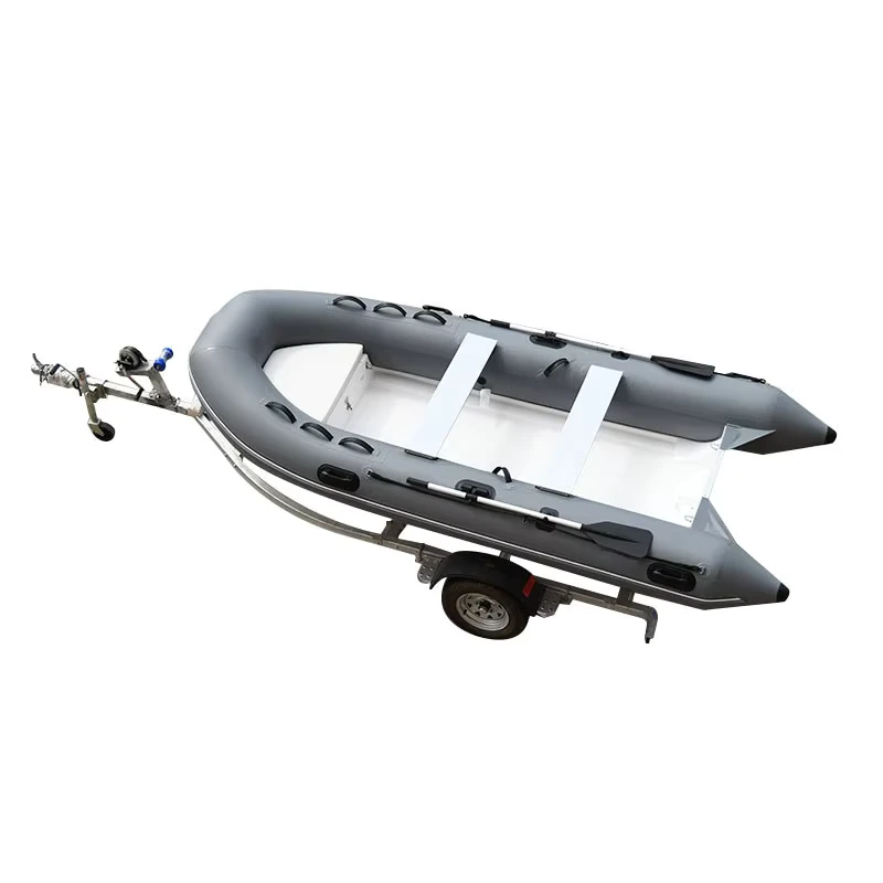 Drop Stitch Inflatable RIB Boat Fiberglass Hull Inflatable Rescue Boat
