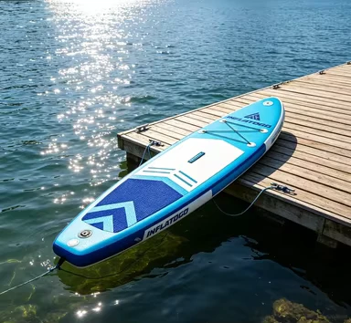 Bảng Đứng Paddle Inflatable Drop Stitch cho Hồ và Sông Hệ Thống 3 Fin Tất Cả Trong Một