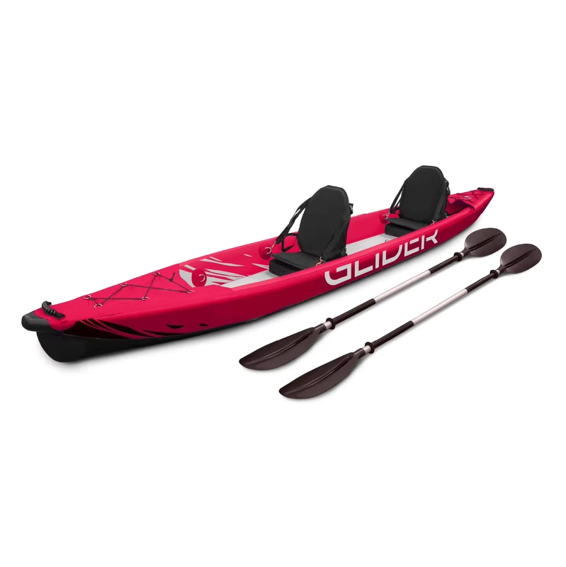 Drop Stitch PVC 2 Person Customized Logo Lakes Rivers Drifting Water Rowing Boat Inflatable Fishing Kayak 4m
