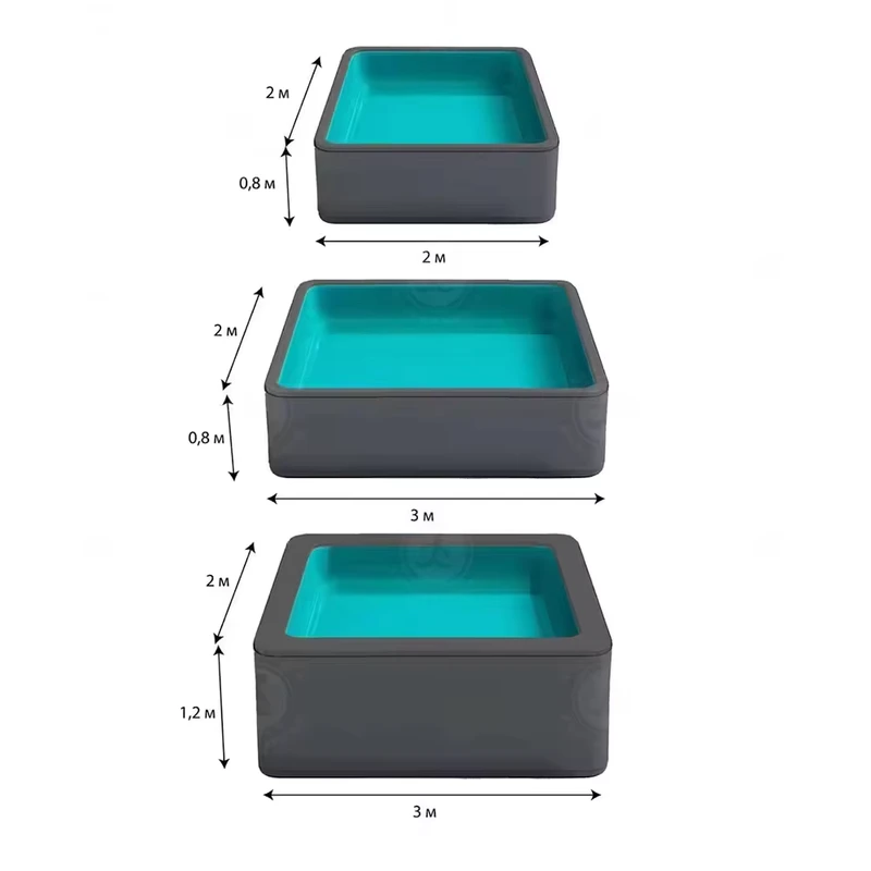 Drop Stitch Pool Inflatable Swimming Pool Foldable Portable Pool Above Ground Swimming Pool