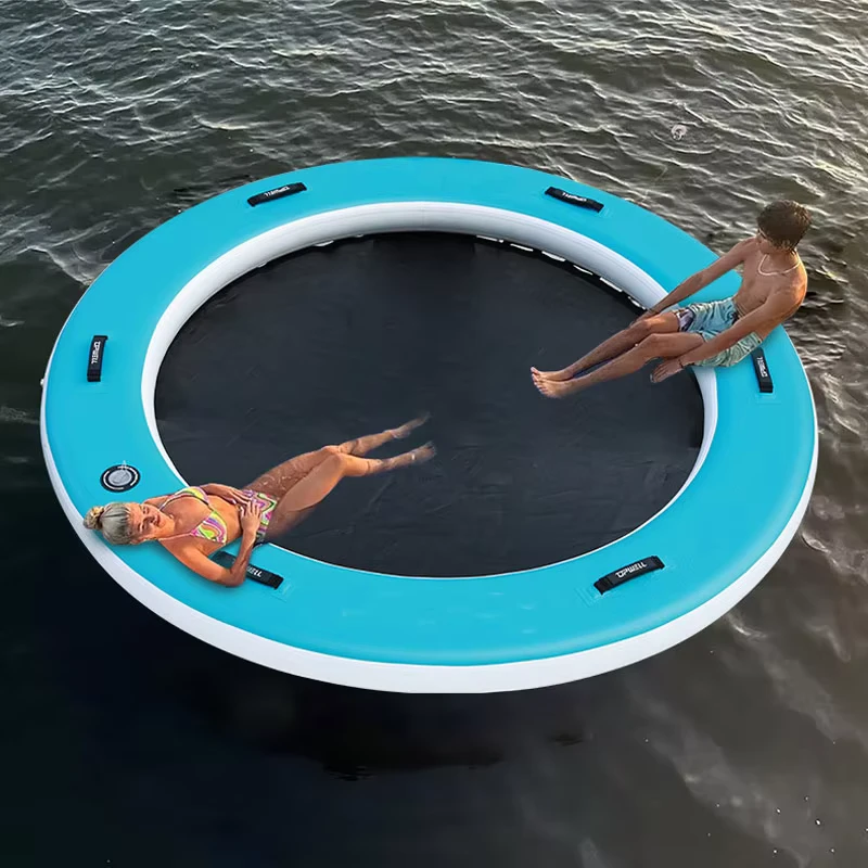 Drop Stitch Water Sport PVC Portable Inflatable Outdoor Water Floating Mat Floating Water Hammock