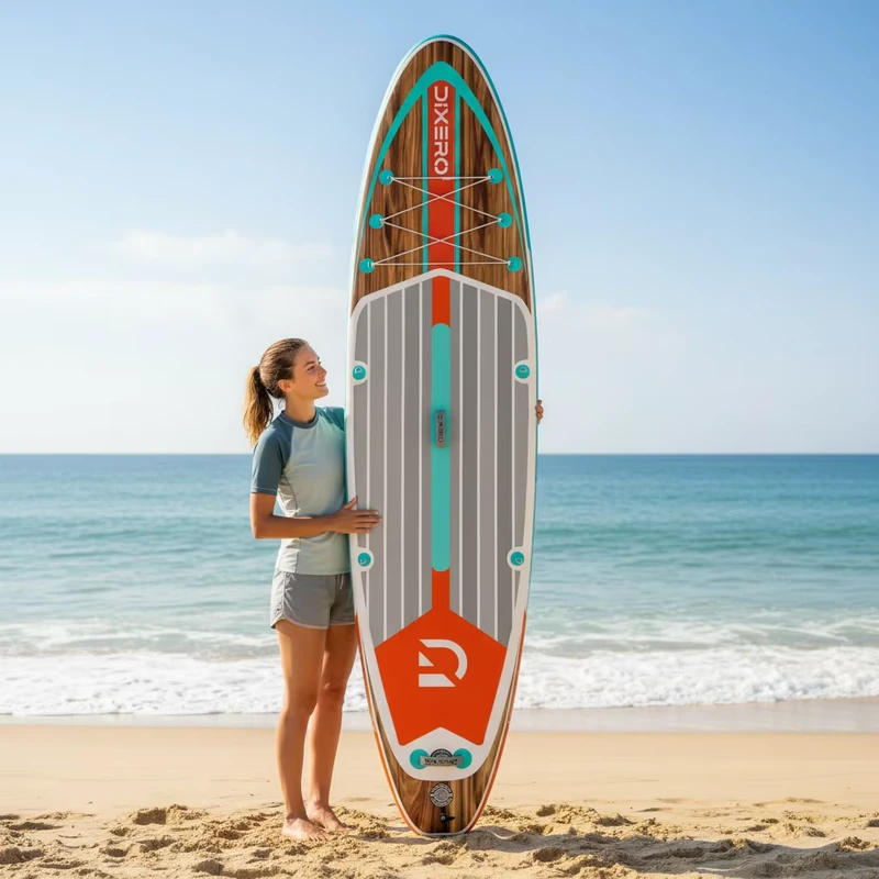 Dropshipping Papan Paddle Inflatable Stand Up untuk Permainan Air Berselancar Kustom