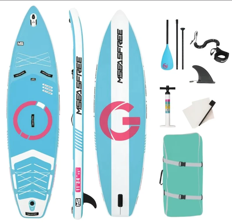 Tavola da paddle gonfiabile SUP da vendere meglio in dropshipping dal magazzino UE con tutti gli accessori