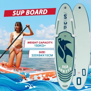 Dropshipping Inflatable Stand up Paddle Board Super Wide 320cm EU Stock 180kg Custom Design SUP Board