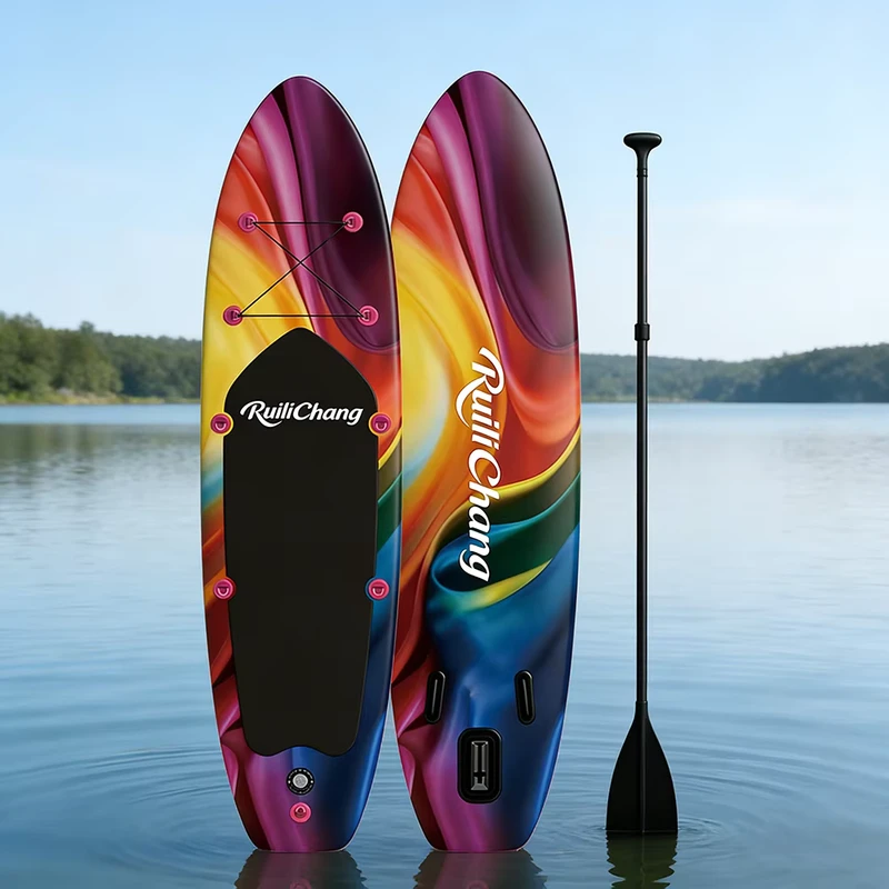 Dropshipping OEM Preis 10' aufblasbares Stand-Up-Paddle-Board, SUP-Board, Surfbrett, ISUP-Paddel-Board, Surfbrett