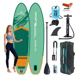 Fornitura di fabbrica di paddleboard gonfiabili per sport acquatici, materiale Drop Stitch ISUP Paddle Board SUP