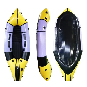 Durable 420D TPU Packraft OEM Branded Design Pack Raft for Beginners Inflatable Rafting Boat