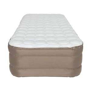 Durable Air Mattress Luxury Inflatable Airbed with Upgraded Built-in Pump Blow up Air Bed for Home Portable Camping Travel