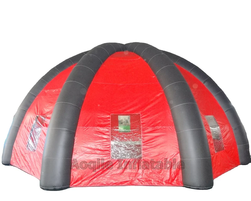 Tente igloo gonflable durable avec air scellé décoration de fête tente de camping gonflable