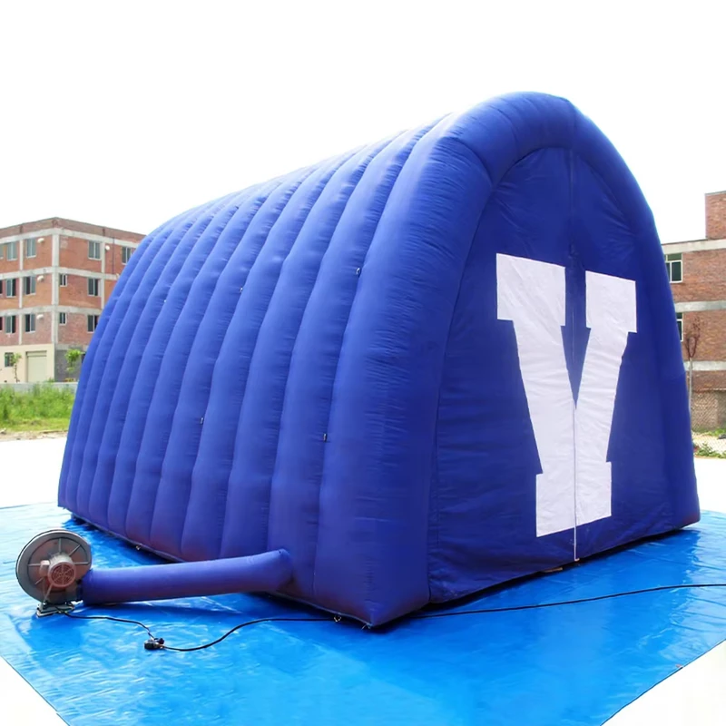 Durable Blue Inflatable Dome Tent for Party and Advertising for Rental Tent Structures and Buildings