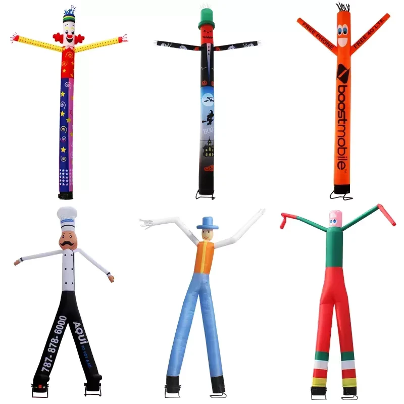 Durable Custom Electric Air Blower Inflatable Sky Dancer Waterproof Multi Color Funny Wavy Air Puppet for Carnival Festival