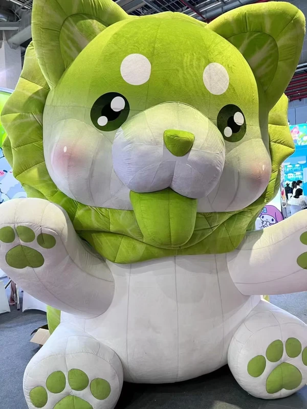 ประติมากรรมการ์ตูนลมที่ตั้งค่าได้ง่าย ทนทาน สำหรับโฆษณากลางแจ้ง