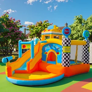 Durable Inflatable Bouncy Castle Water Slide Outdoor Play Equipment for Kids’ Entertainment