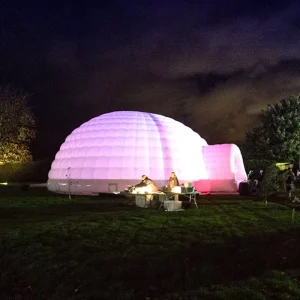 Durable Inflatable LED Dome Igloo Party Tent with PVC Material and 3 Year Warranty for Parties or Rentals