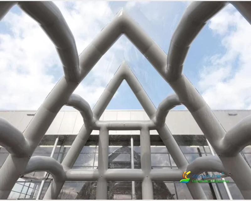 Carpa Cubierta Inflable Duradera, Carpa de Gran Tamaño para Exterior