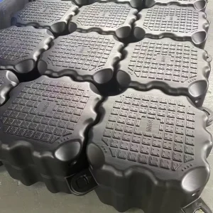 Duurzaam Marine Vissen Float HDPE Dubbele Drijvende Steiger Drijvende Platforms Plastic Ponton Blokken Drijvende Steiger Platform