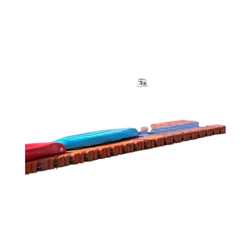 Durable PE Modular Floating Pontoon Dock HDPE Inflatable Boat Gangway for Marine Ship Applications