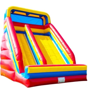Durable PVC Eco Friendly Inflatable Bouncy Castle Slide Jumping Trampoline Bounce House 20 Children Capacity for Commercial