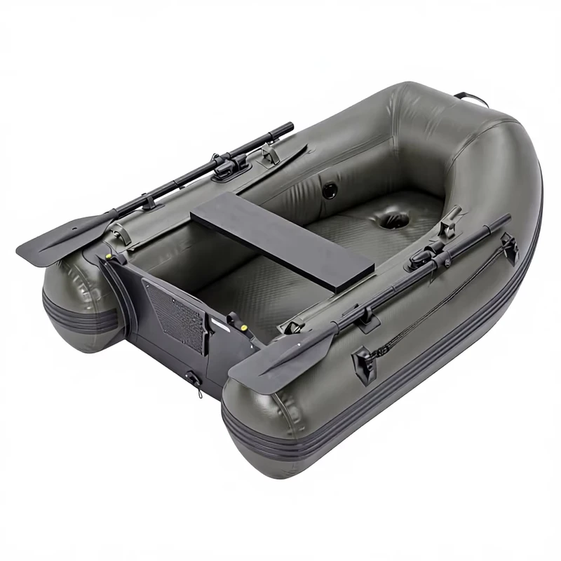 Barca da pesca gonfiabile in PVC durevole per carpe/Karpervissen 180x135x35cm capacità per 2 persone